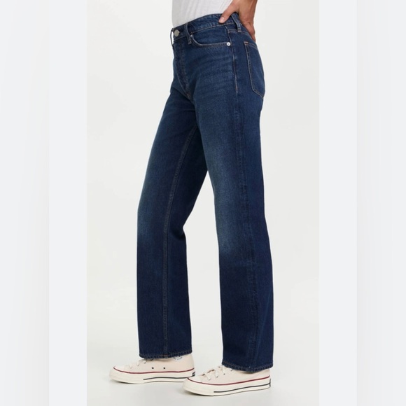 RAG & BONE Alex High-Rise Straight Jeans in Stowe Size 29 - Picture 3 of 7